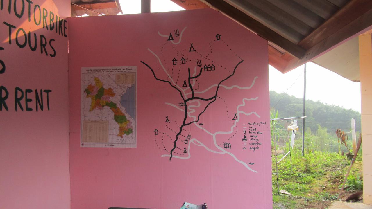 Chomdoy Bungalow & Restaurant Луанг Намта Екстериор снимка